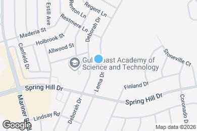 Map image of the property - 2133 Lema Dr