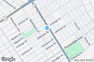 Map image of the property - 7240 Gillespie St