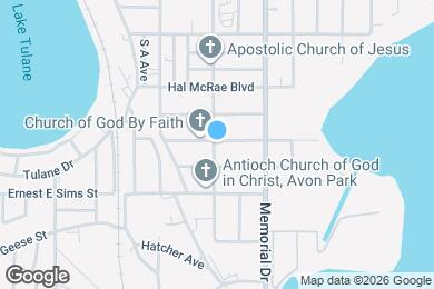 Map image of the property - 300 Joe Hilton St