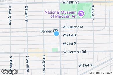 Map image of the property - 2009 W 21st St