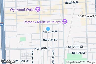 Map image of the property - 150 NW 22nd St