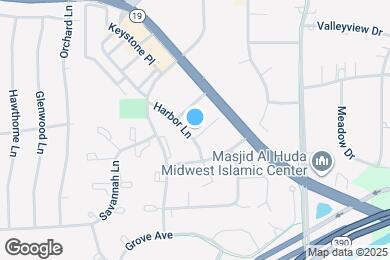 Map image of the property - 1460 Fairlane Dr