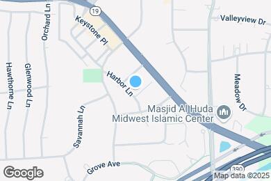 Map image of the property - 1463 Mercury Dr