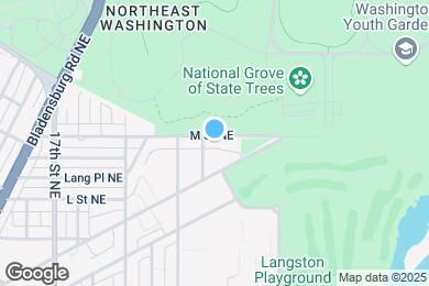 Map image of the property - 2209 M St NE