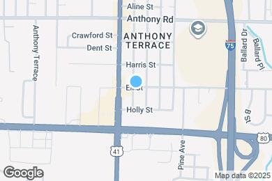 Map image of the property - 2410 Mason St