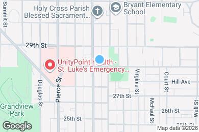 Map image of the property - 709 28th St