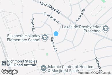 Map image of the property - 7203 galax rd