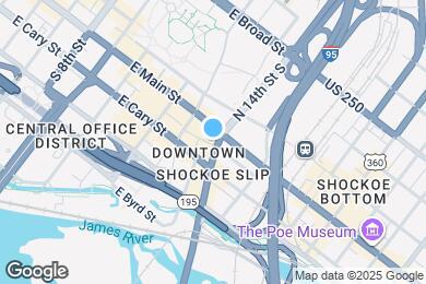 Map image of the property - Flats at 14th