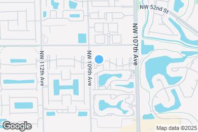 Map image of the property - 4849 NW 108th Path