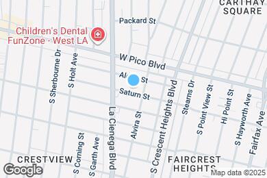 Map image of the property - 6121 Saturn St