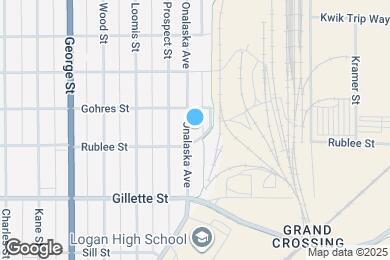 Map image of the property - 1710 Onalaska Ave