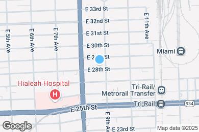 Map image of the property - 871 E 28th St