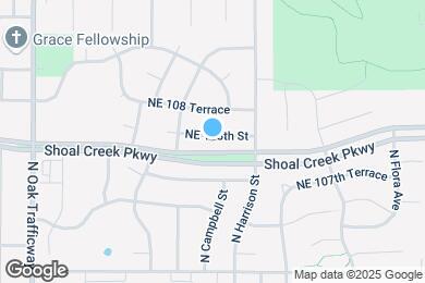 Map image of the property - 919 NE 108th St