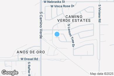 Map image of the property - 5556 S Desert Redbud Dr