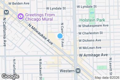 Map image of the property - 2054 N Campbell Ave