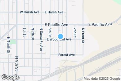 Map image of the property - 740 N 4th St