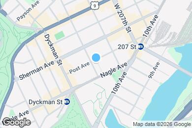 Map image of the property - 101 Post Ave