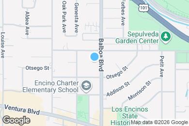 Map image of the property - 5139 Balboa Blvd
