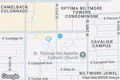 Map image of the property - 4635 N 22nd St