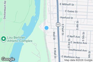 Map image of the property - 75 W Moler St