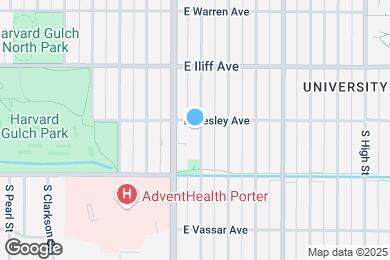Map image of the property - 2417 S Marion St