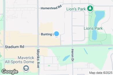 Map image of the property - Bunting Lane Apartments