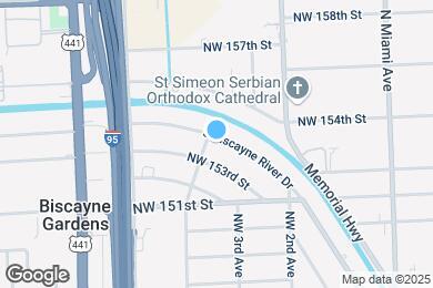 Map image of the property - 328 S Biscayne River Dr