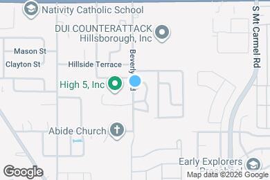 Map image of the property - 502 Beverly Blvd