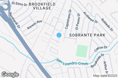 Map image of the property - 10582 Topanga Dr