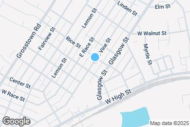 Map image of the property - 326 E Vine St