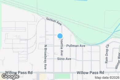 Map image of the property - 145 Poinsettia Ave