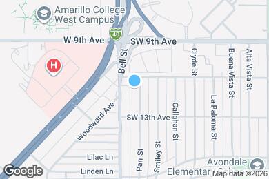 Map image of the property - 1106 Parr St