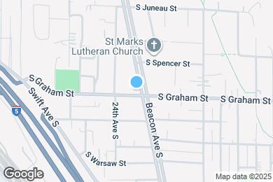 Map image of the property - 2436 S Graham St