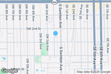 Map image of the property - 229 SW 1st Ave