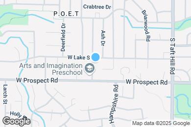 Map image of the property - 1504 Fuqua Dr