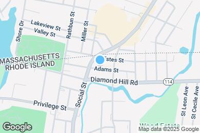 Map image of the property - 160 Adams St