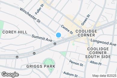 Map image of the property - 1406 Beacon St