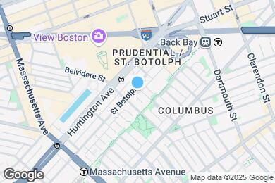 Map image of the property - 86 Saint Botolph St
