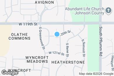 Map image of the property - 14231 W 120th St