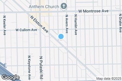 Map image of the property - 4223 N Elston Ave