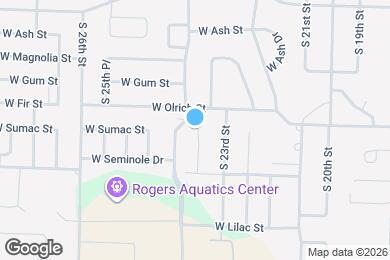 Map image of the property - 1602 S 23rd Pl