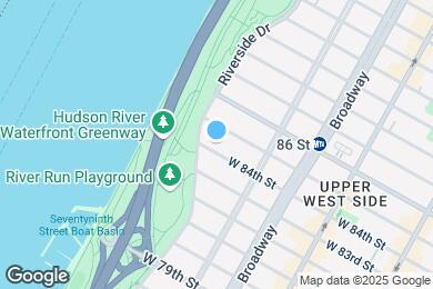 Map image of the property - 349 W 84th St