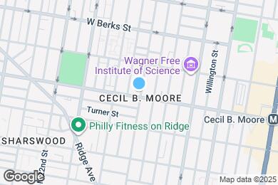Map image of the property - 1901 Cecil B. Moore Ave