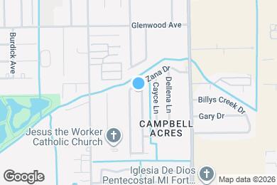 Map image of the property - 800 Jarmilla Ln