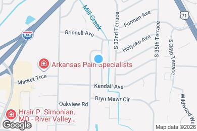 Map image of the property - 8612 S 31st Ter