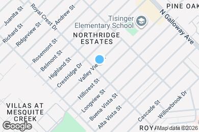 Map image of the property - 1504 Valley View St