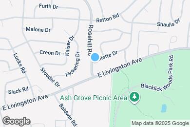 Map image of the property - 6691 Gilette Dr
