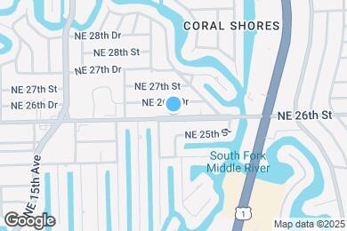 Map image of the property - 1929 NE 26th St