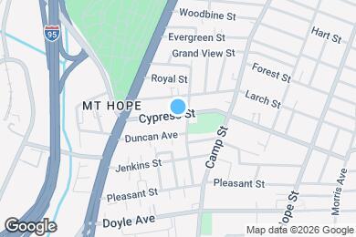 Map image of the property - 63 Cypress St