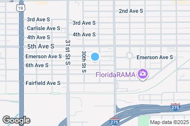 Map image of the property - 2925 6th Ave S